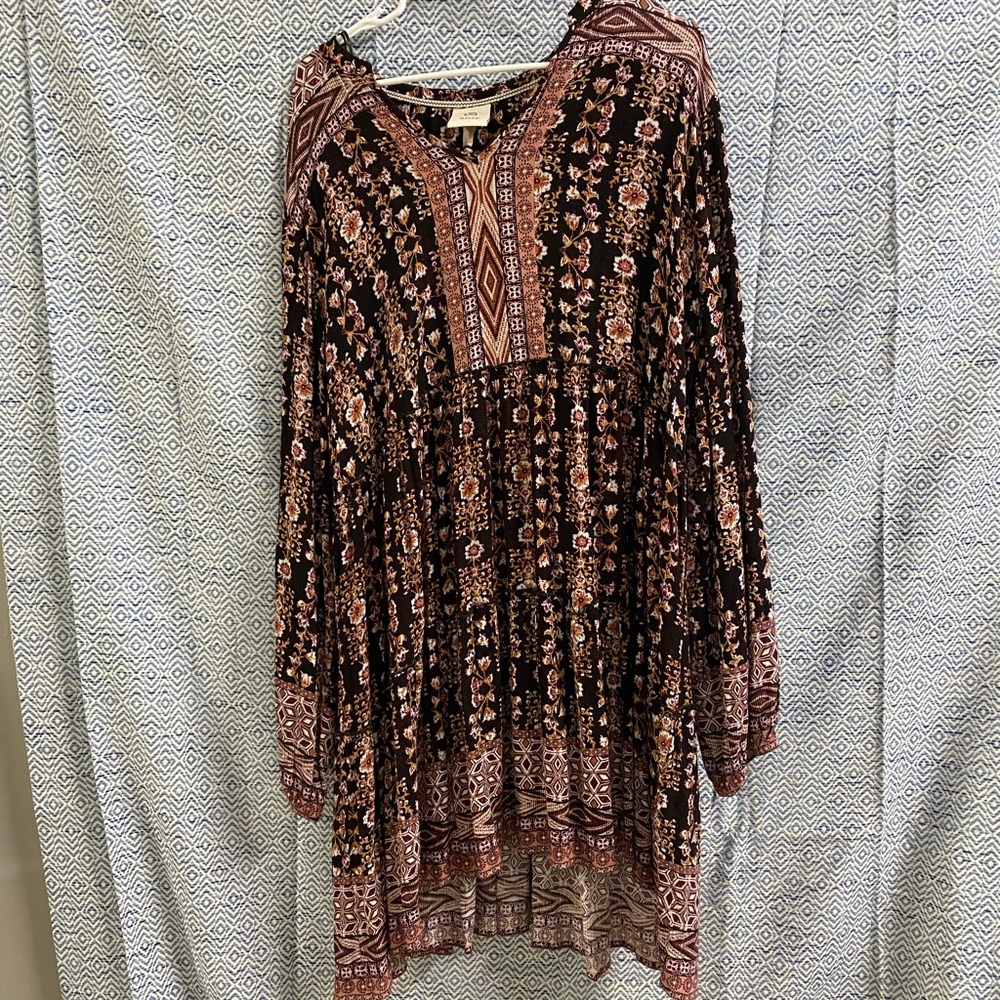 Knox rose loose floral dress